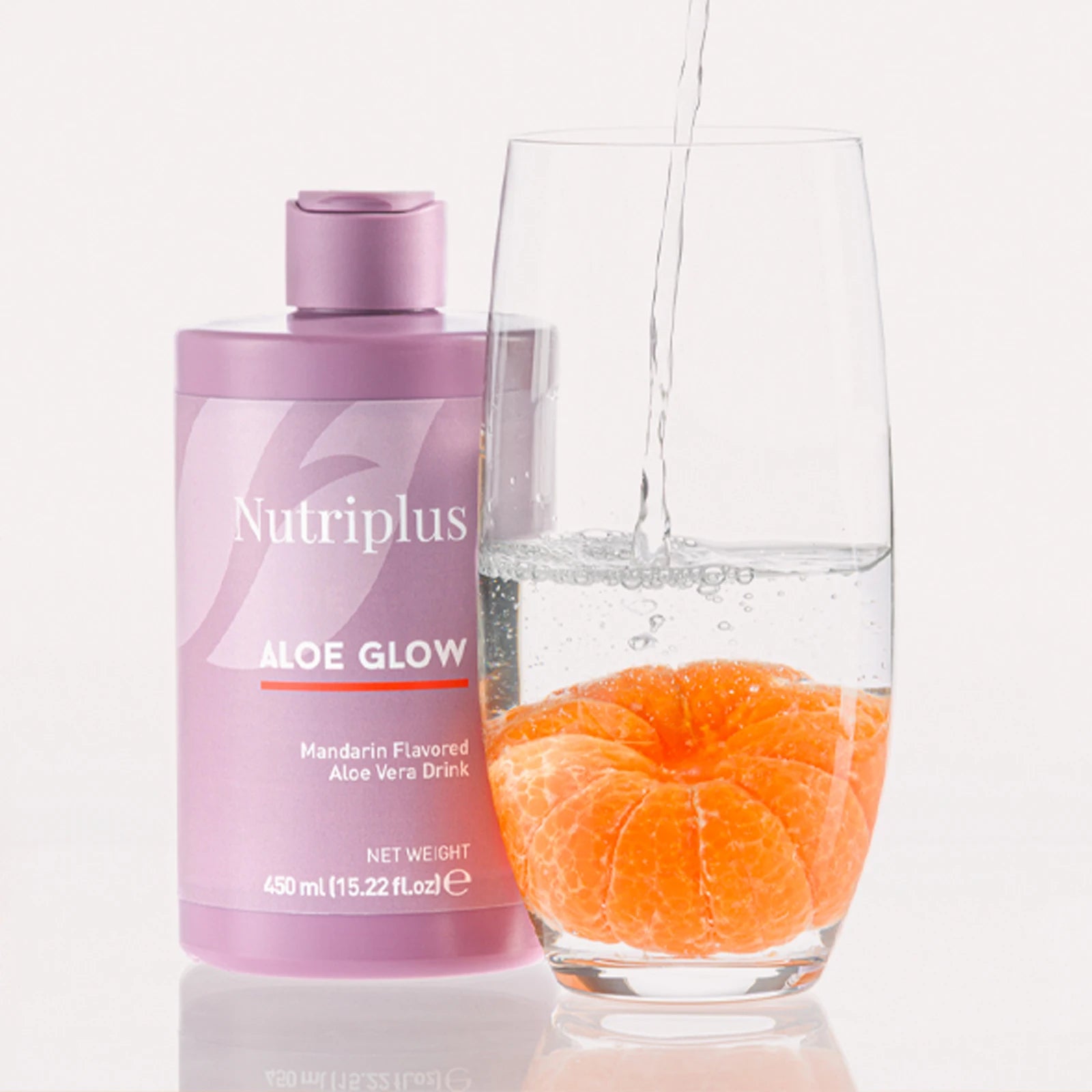 FARMASI NUTRIPLUS ALOE GLOW MANDARIN DRINK SUPPLEMENT 15.22oz 450ml GENUINE NEW!