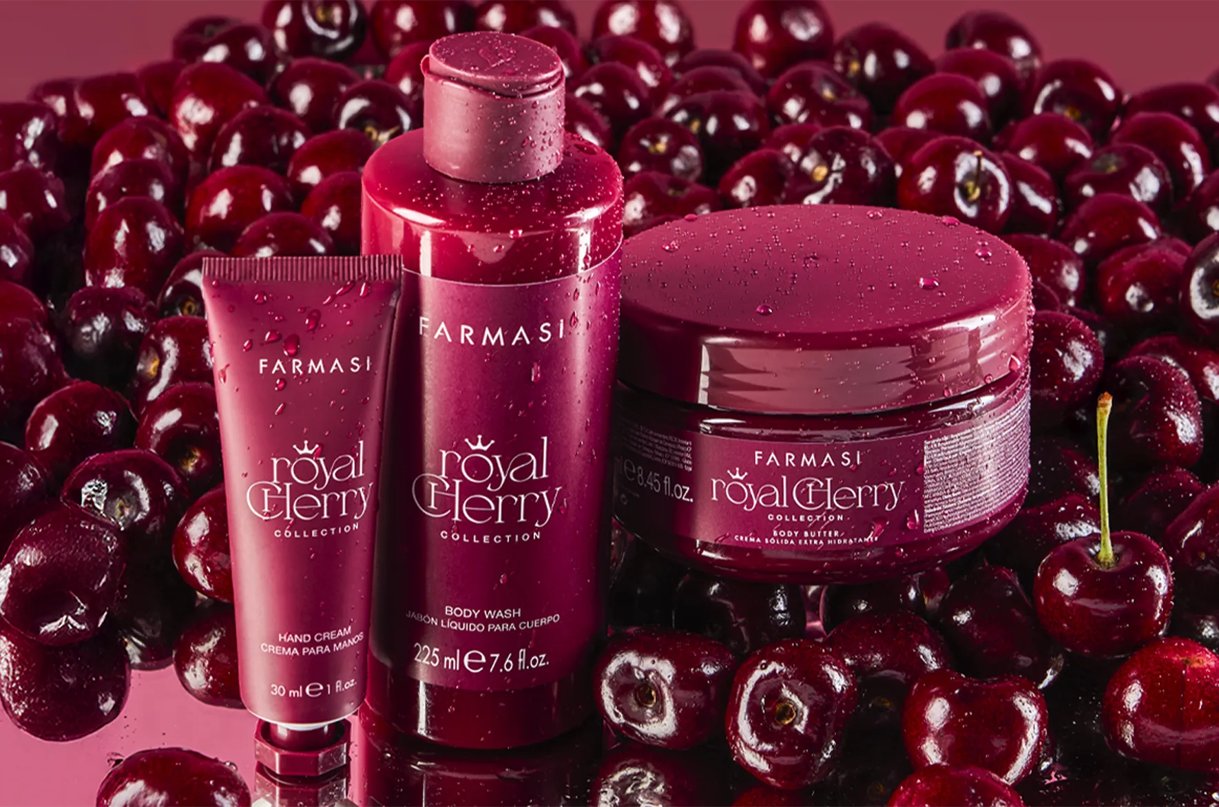 Royal Cherry Body Set